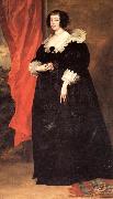 Anthony Van Dyck Portrait of Marguerite of Lorraine,Duchess of Orleans oil
